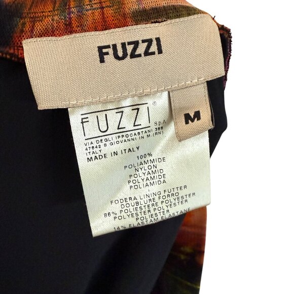 FUZZI Jean Paul Gaultier Artsy Y2K Floral Mesh Bodycon Skirt Womens Size Medium - Picture 2 of 4